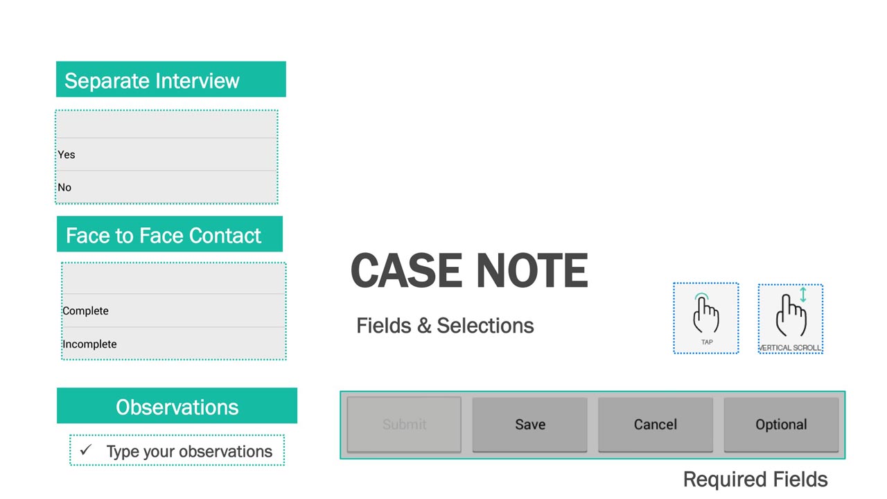 How To Enter Case Notes