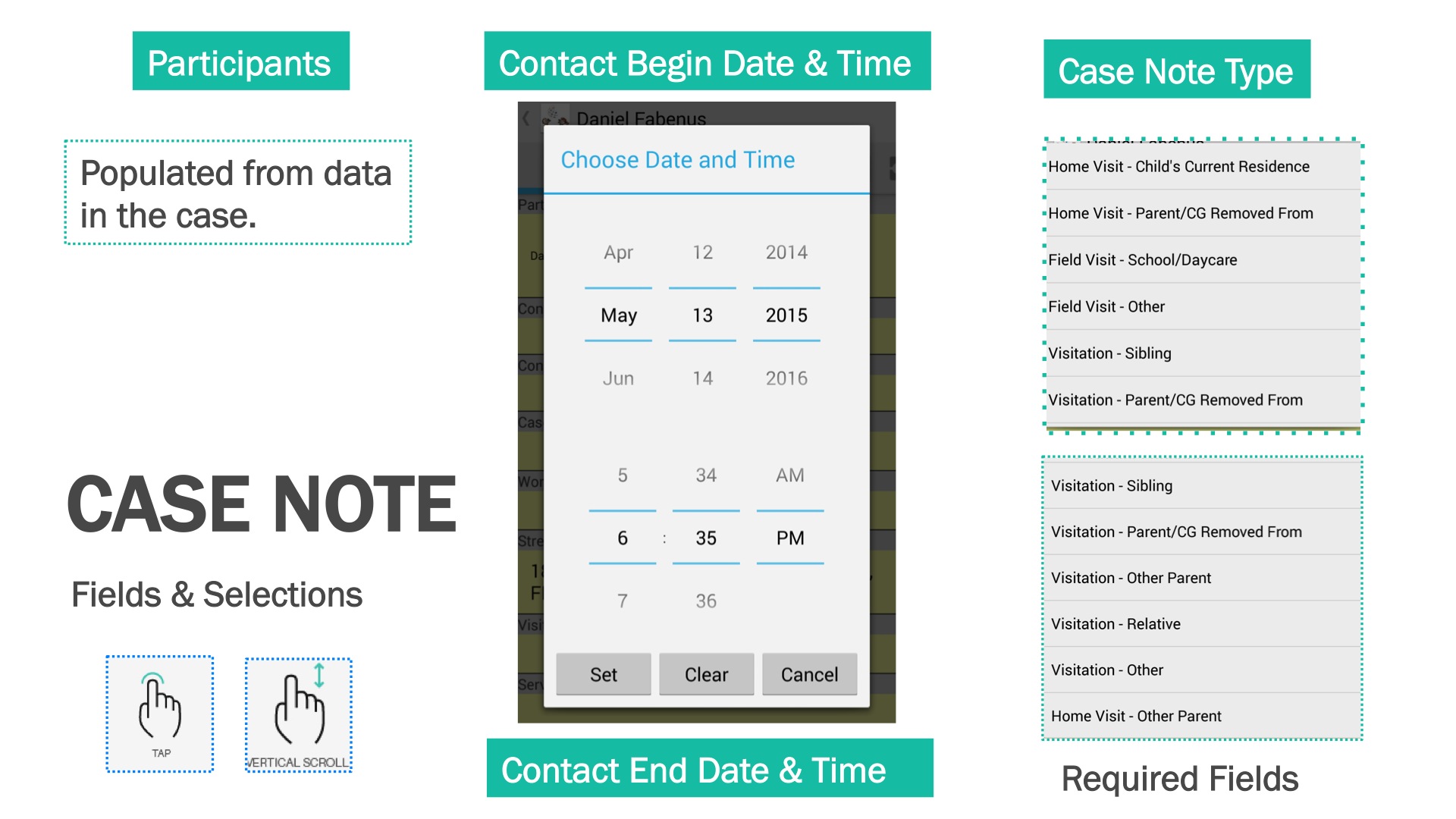 How To Enter Case Notes - Caseworker iOS Mobile App